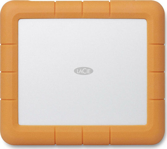 Lacie Rugged RAID Shuttle USB 3.1 / USB-C Εξωτερικός HDD 8TB 2.5" Πορτοκαλί