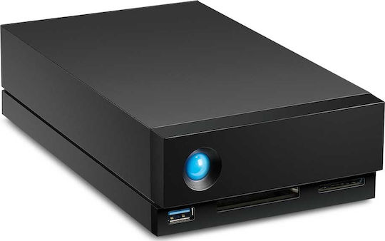 Lacie 1big Dock Thunderbolt 3 / USB-C Εξωτερικός HDD 4TB Multi-Bay Μαύρο