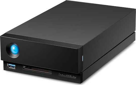 Lacie 1big Dock Thunderbolt 3 / USB-C Εξωτερικός HDD 4TB Multi-Bay Μαύρο