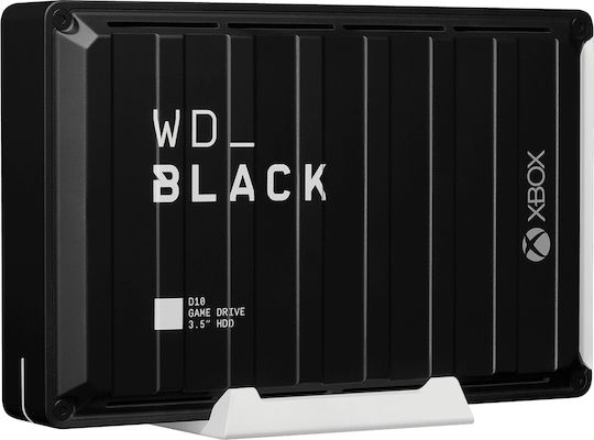 Western Digital Black D10 Game for Xbox USB 3.2 Extern HDD 12TB 3.5" Negru