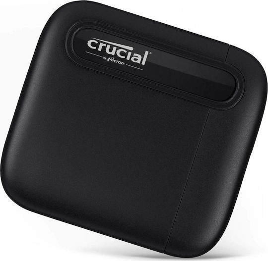 Crucial X6 USB 3.1 / USB-C Εξωτερικός SSD 1TB 2.5" Μαύρο