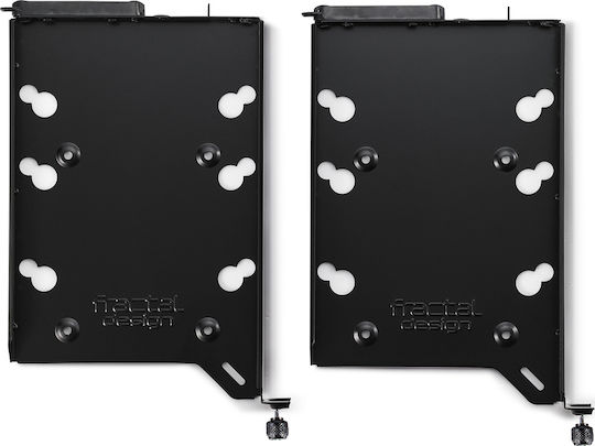 Fractal Design HDD/SSD Bracket HDD Drive Tray Kit – Type A Black FD-ACC-HDD-A-BK-2P
