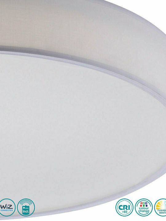 Trio Lighting Diamo Round Outdoor LED Panel 45W RGBW Diameter 75cm