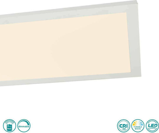 Globo Lighting Rosi Panou LED Încastrat 40W 80x20 cm Globo Lighting Rosi Panou LED Încastrat 40W 80x20 cm