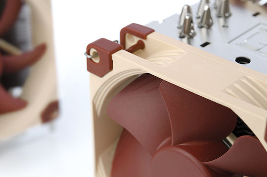 Noctua NH-U9 TR4-SP3 Ψύκτρα Επεξεργαστή Διπλού Ανεμιστήρα για Socket TR4/SP3 Καφέ