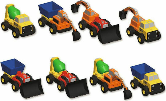 Popular PlayThings Magnetisches Spielzeug Bau- und Konstruktionsspielzeug Build a Truck für Kinder Ab 2 Jahren