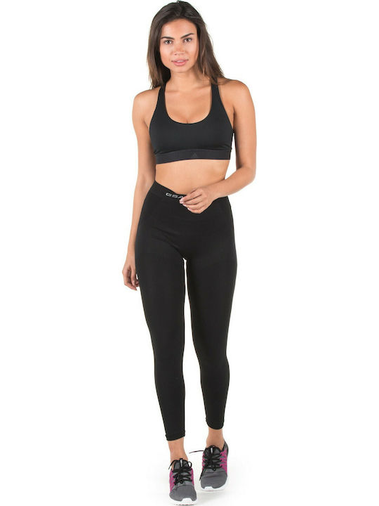 GSA Heat Seamless Thermal Leggings Γυναικείο Ισοθερμικό Παντελόνι Μαύρο