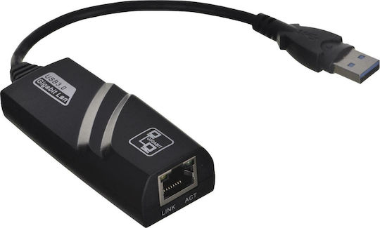 Akyga AK-AD-31 USB Network Adapter for Wired Connection Gigabit Ethernet