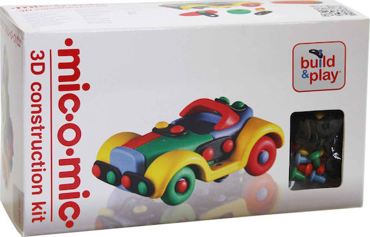 Mic O Mic Plastic Construction Toy Car for Children 5+ years+ Years