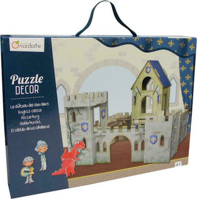 Avenue Mandarine Paper Construction Toy Decor Knight's Castle