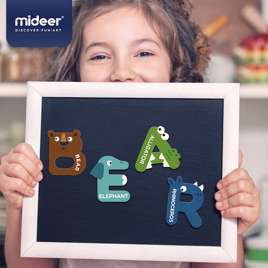MiDeer Μαγνητικά Γράμματα Εκπαιδευτικό Παιχνίδι Γράμματα & Αριθμοί για 3+ Ετών
