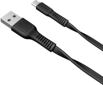 Baseus Tough 1m Flat USB 2.0 to micro USB Cable (CAMZY-B01)