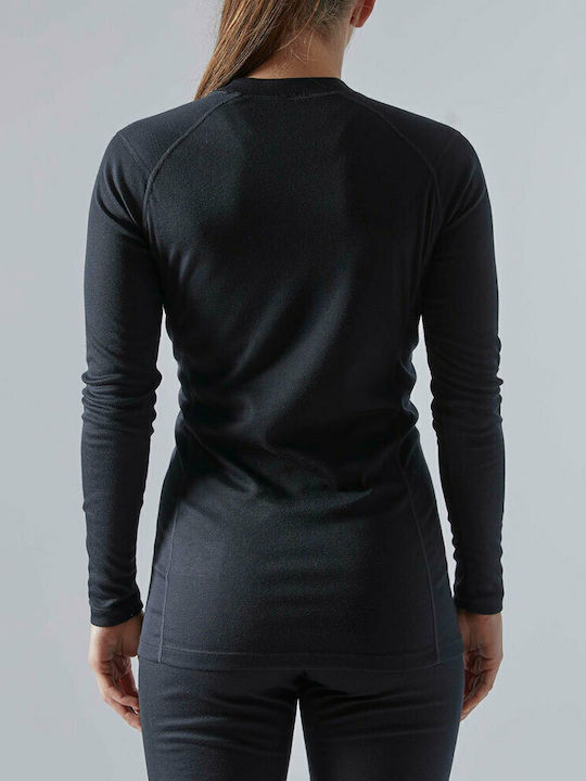Craft Core Warm Baselayer Женски термо комплект Черен