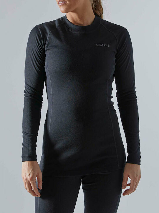 Craft Core Warm Baselayer Σετ Ισοθερμικών Μαύρο Craft Core Warm Baselayer Σετ Ισοθερμικών Μαύρο