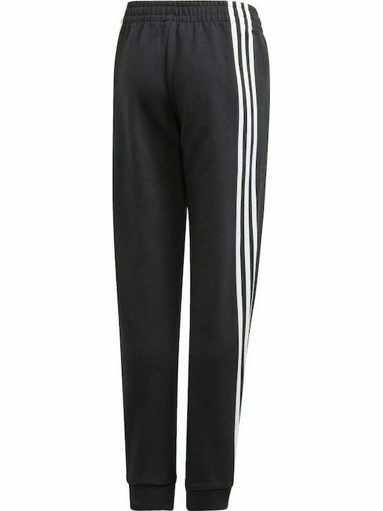 Adidas Παντελόνι Φόρμας για Αγόρι Μαύρο Performance 3-Stripes