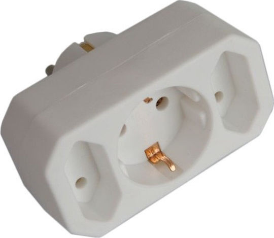 REV T-Shaped Wall Plug 3 Positions