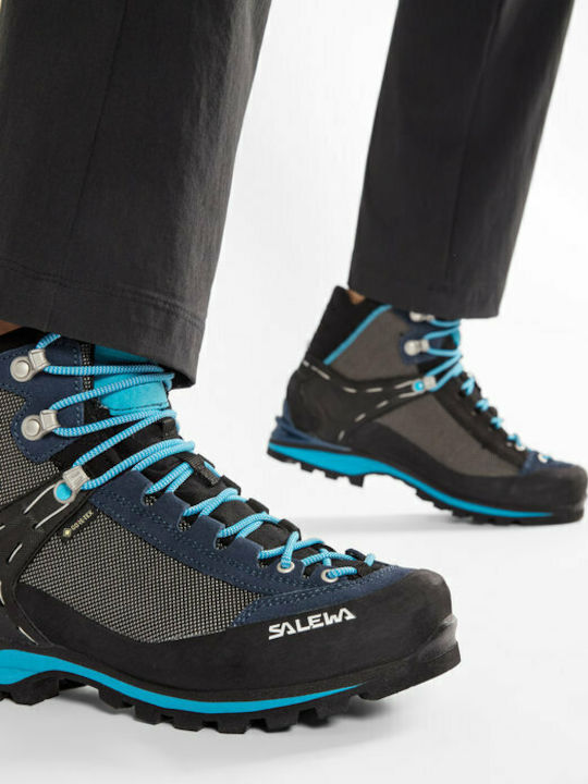 Salewa Crow GTX Women's Hiking Waterproof Boots With Gore-Tex Membrane Blue