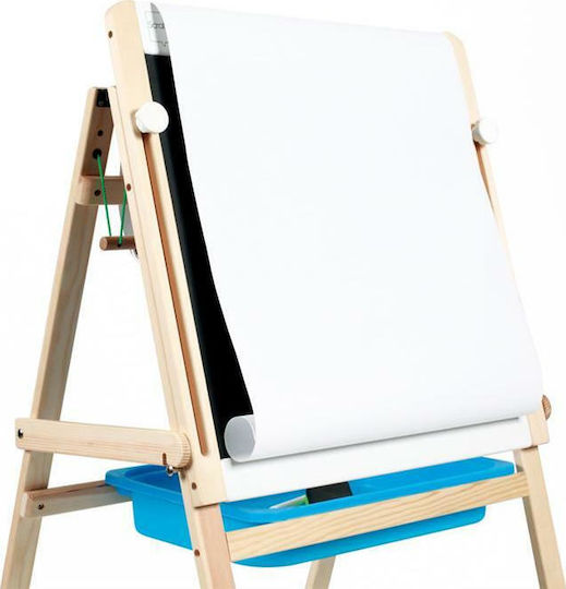 Scratch Europe Scratch Europe Magnetic Markerboard Blackboard Double Sided Floor 120cm