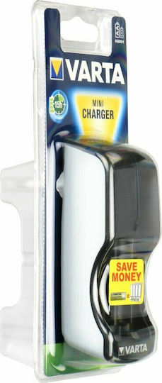 Varta Mini Charger 2 Μπαταριών Ni-MH Μεγέθους AA/AAA