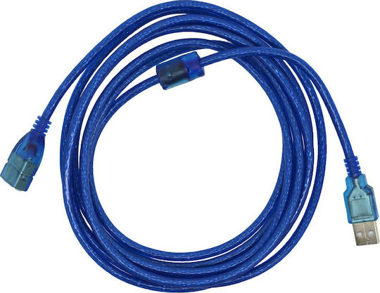 Ancus USB 2.0 Cable USB-A male - USB-A female Μπλε 3m ()