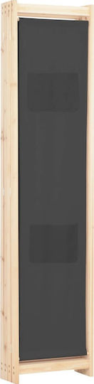 vidaXL Διακοσμητικό Παραβάν Ξύλινο με 4 Φύλλα 160x170cm