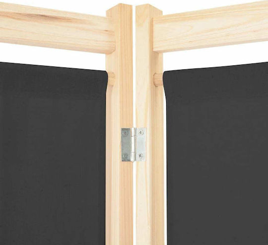 vidaXL Διακοσμητικό Παραβάν Ξύλινο με 4 Φύλλα 240x170cm