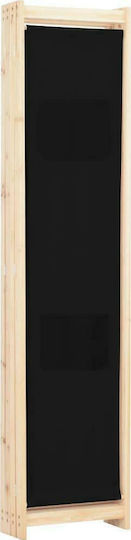 vidaXL Decorativ Paravan Lemn cu 4 Panouri 160x170cm