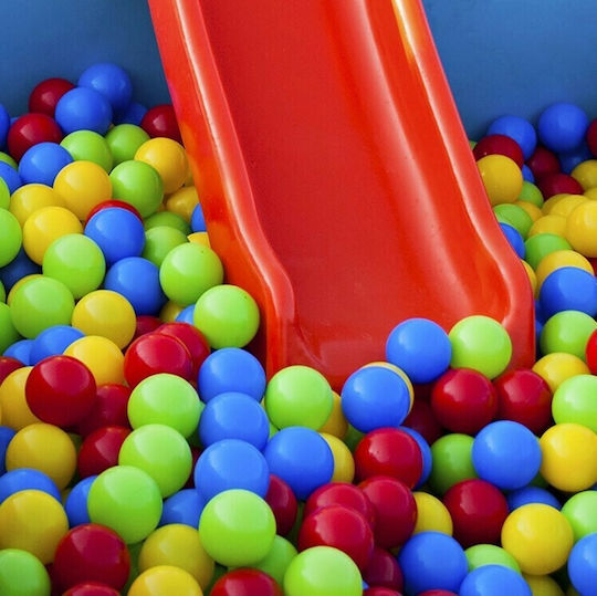 Fun Baby Bile pentru loc de joacă Bile Colorate din Plastic 8cm 100buc 100τμχ
