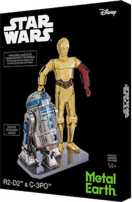 Fascinations Star Wars C-3PO and R2-D2 Modele statice Figurină de Modelism 12.3x10.8x12.3cm.