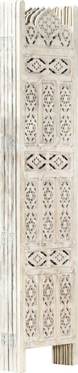 vidaXL Decorativ Paravan Lemn cu 5 Panouri 200x165cm