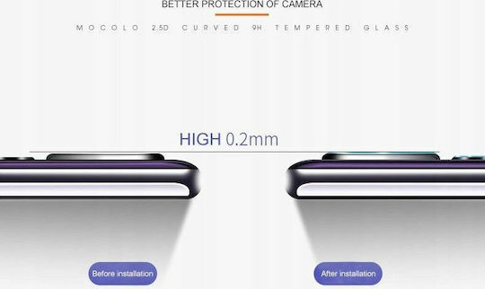 Mocolo Camera Lens Tempered Glass Προστασία Κάμερας Tempered Glass Διάφανο για το iPhone 7/8