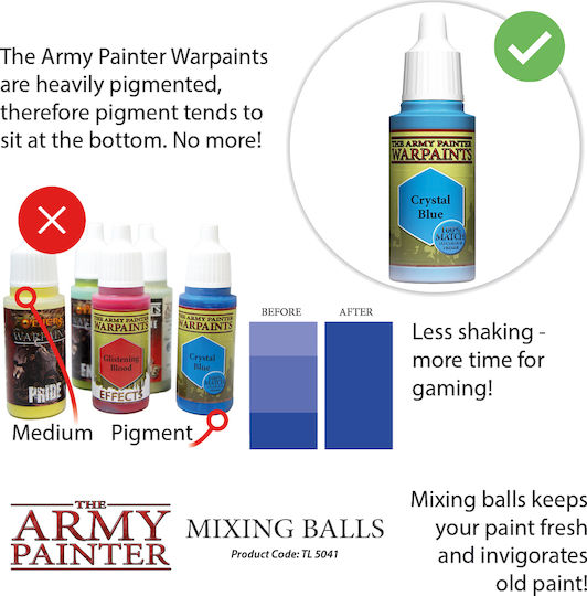 The Army Painter Mixing Balls Modeling Accessories TL5041
