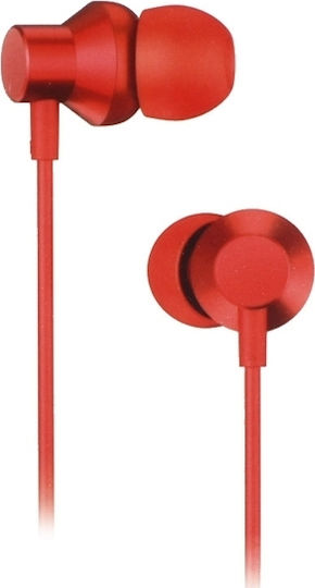 Lenovo HF130 In-ear Handsfree με Βύσμα 3.5mm Κόκκινο