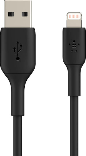 Belkin USB-A to Lightning Cable 12W Black 3m (CAA001BT3MBK)