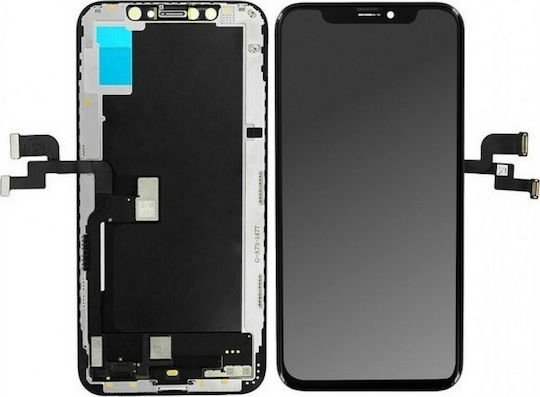 O ecran LCD cu Mecanism Tactil pentru iPhone XS (Negru)