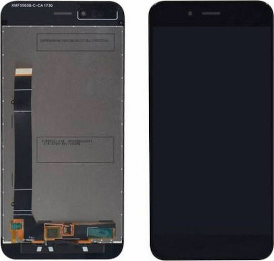 Οθόνη με Μηχανισμό Αφής για Mi 5X/Mi A1 (Μαύρο)