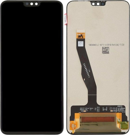 Screen with Touch Mechanism for Huawei Honor 8X, Honor View 10 Lite. (Black)