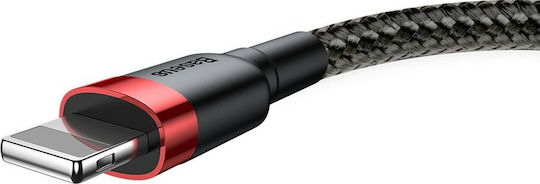 Baseus Cafule IP Edition Braided USB-A to Lightning Cable Red 0.5m (CALKLF-A19)