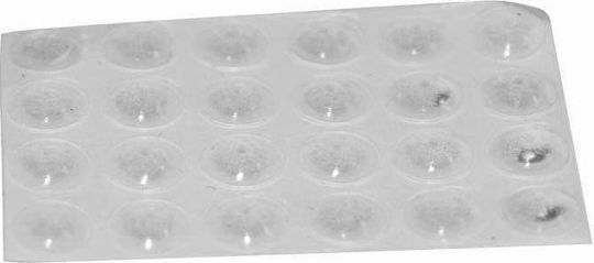 ERGOhome 570608.0000 Round Door Buffers with Sticker 8.5mm 36pcs