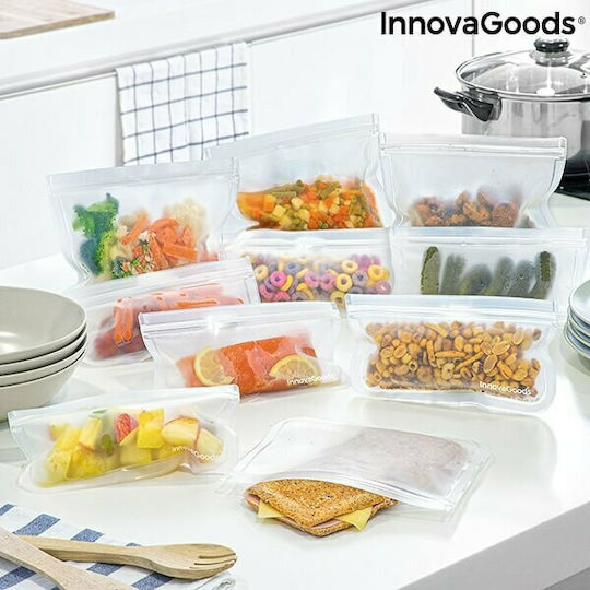 InnovaGoods Wiederverwendbare Beutel für Lebensmittel Haushaltszubehör V0103074 10Stück