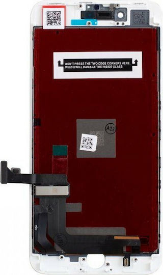 O ecran cu Mecanism Tactil pentru iPhone 8 Plus (Alb)