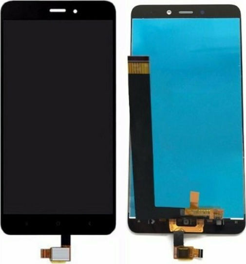 Οθόνη mit Touch-Mechanismus für Redmi Note 4 (Schwarz)