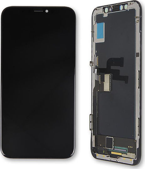 Οθόνη AMOLED με Μηχανισμό Αφής για iPhone X (Μαύρο)