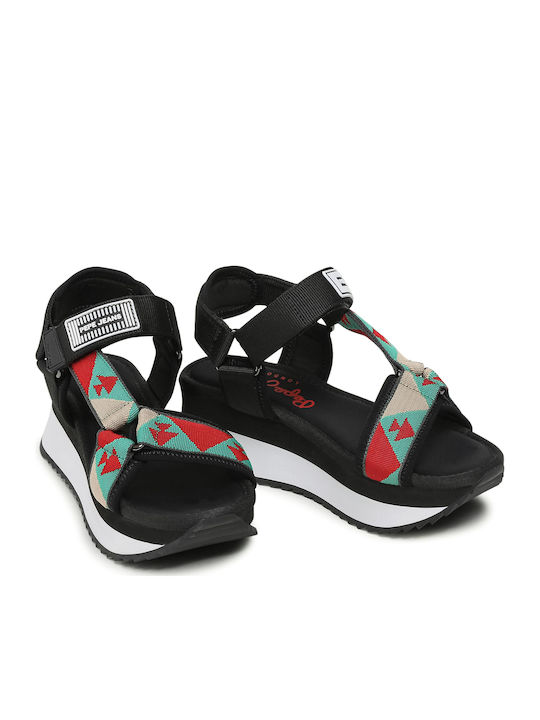 Fuji Ethnic Platforme Dama Verzi