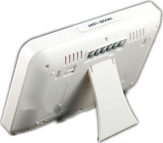 Happy Sheep E0303W Digital Weather Station Tabletop / Wall Mounted White
