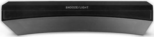 Life Smartweather Tundra Curved Wireless Digital Weather Station Tabletop Black