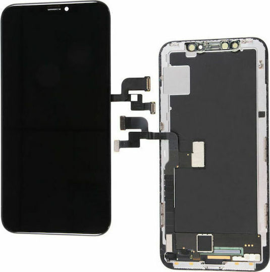 Tianma O ecran OLED cu Mecanism Tactil pentru iPhone X (Negru)