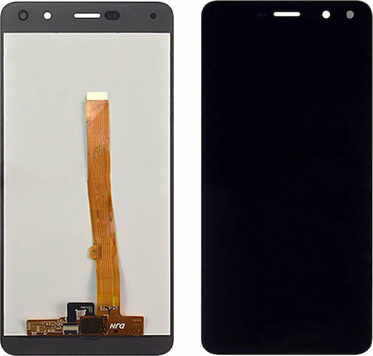 Οθόνη mit Touch-Mechanismus für Huawei Y6 2017 (Schwarz)
