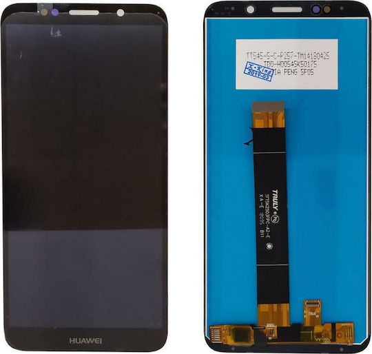 Οθόνη mit Touch-Mechanismus für Huawei Y5 2018/Honor 7S (Schwarz)