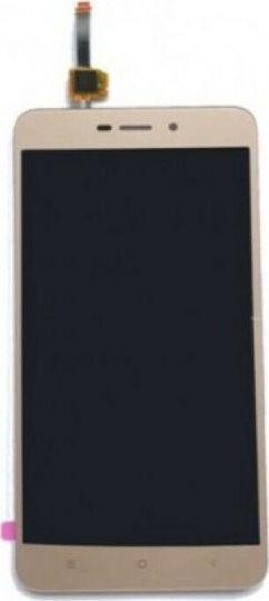 O ecran cu Mecanism Tactil pentru Redmi 4a (Auriu)